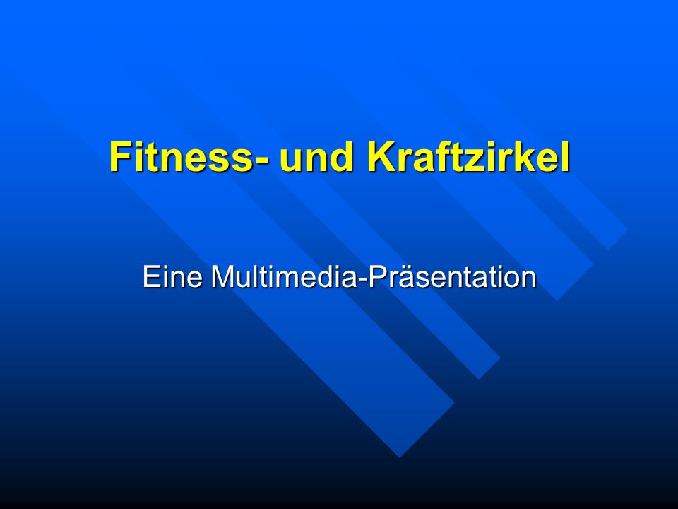 Fitness- und Kraftzirkel