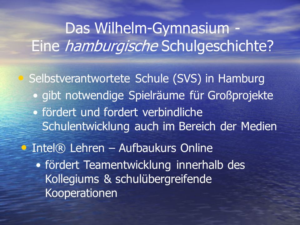 Das Wilhelm-Gymnasium - Eine hamburgische Schulgeschichte