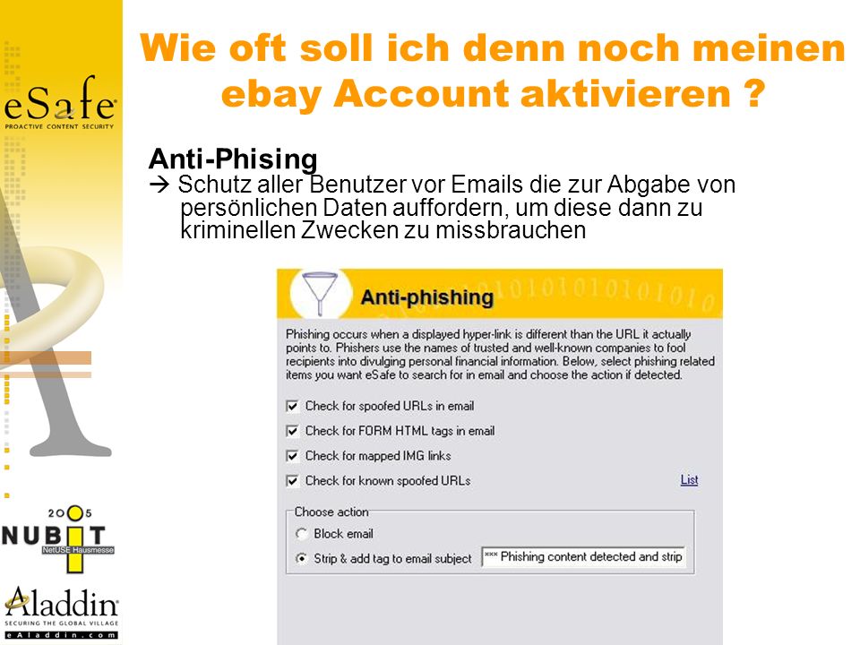 Wie oft soll ich denn noch meinen ebay Account aktivieren