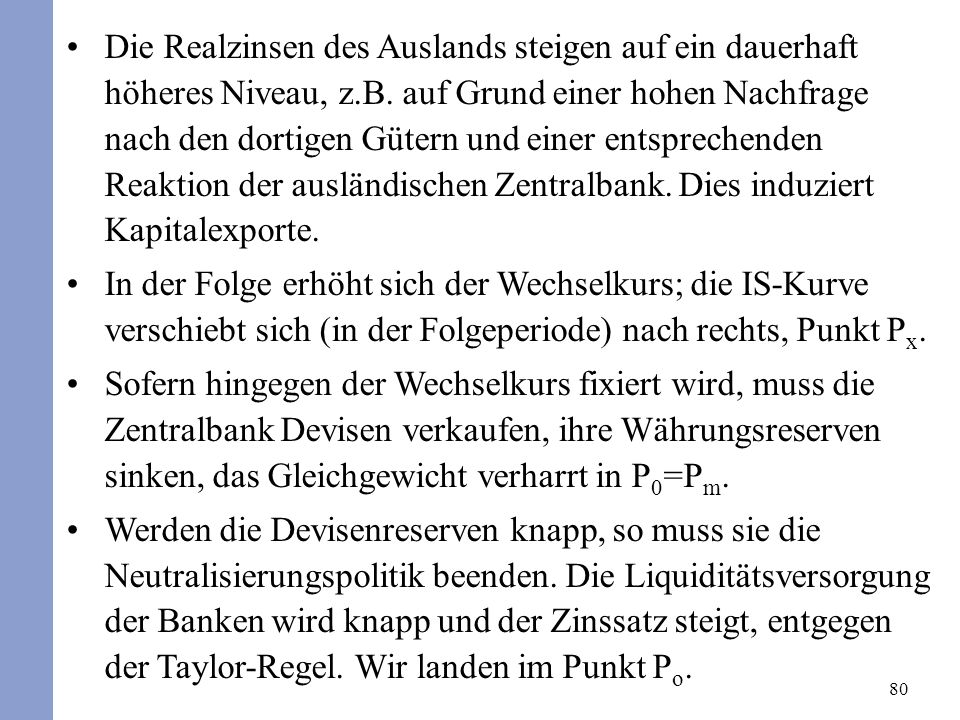 Anleger vergleichen daher nicht die nominalen Zinssätze zweier Währungsräume (i und ia), sondern subtrahieren jeweils die zu erwartenden Inflationsraten (i-p=r und ia-pa=ra), da diese die zukünftige Abwertung der Währung angeben.