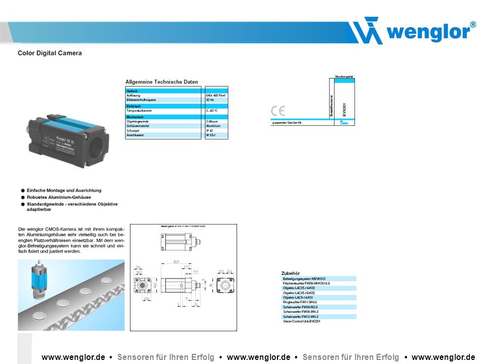 www. wenglor. de • Sensoren für Ihren Erfolg • www. wenglor