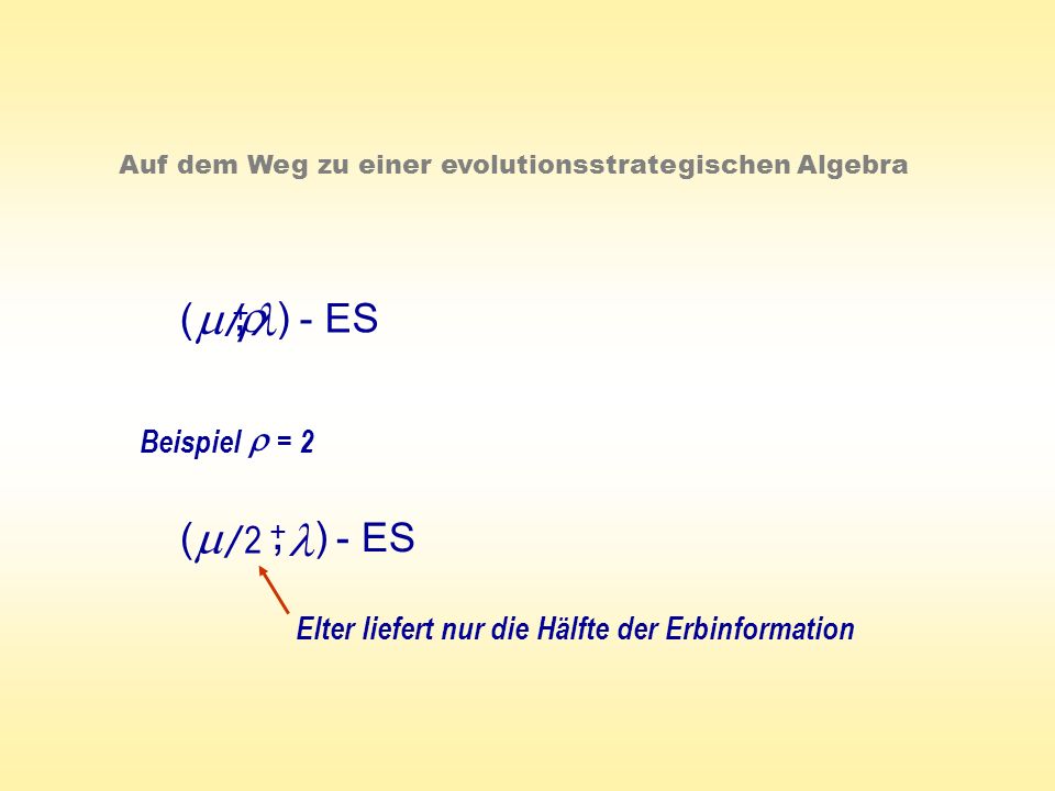 , , m r l m l / / ( ) - ES ( ) - ES 2 Beispiel r = 2