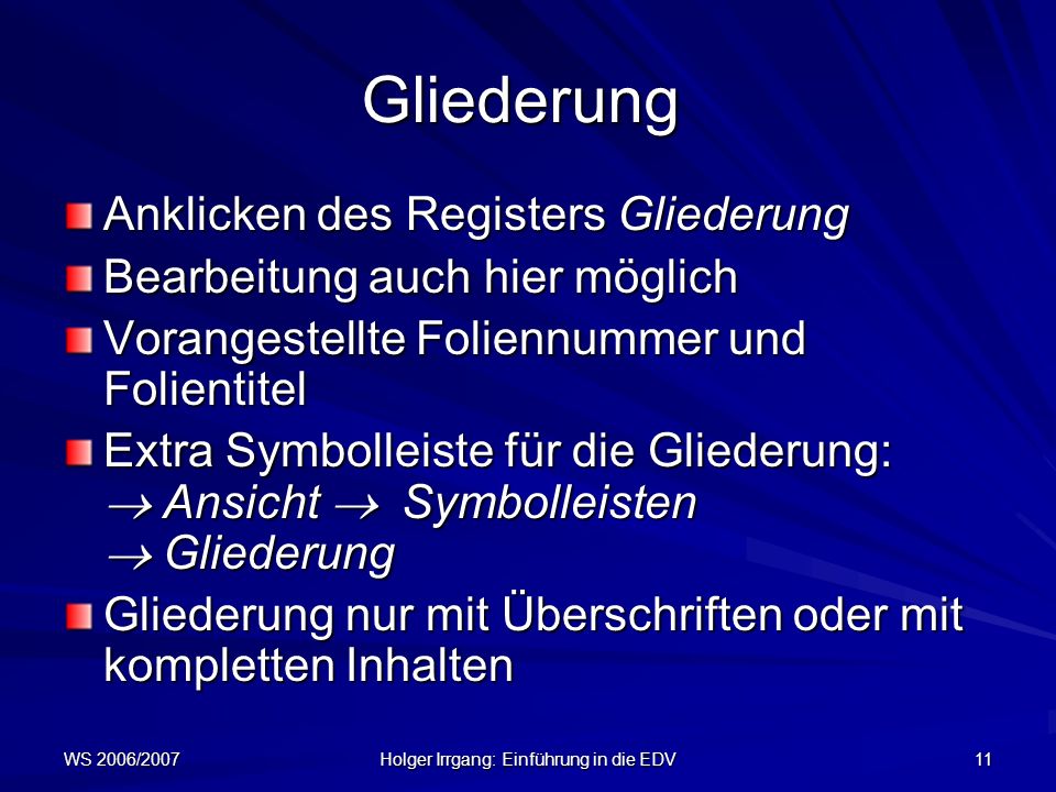 Holger Irrgang: Einführung in die EDV