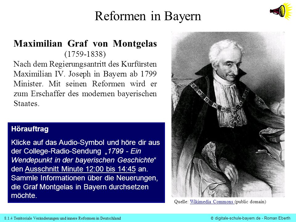 Reformen in Bayern
