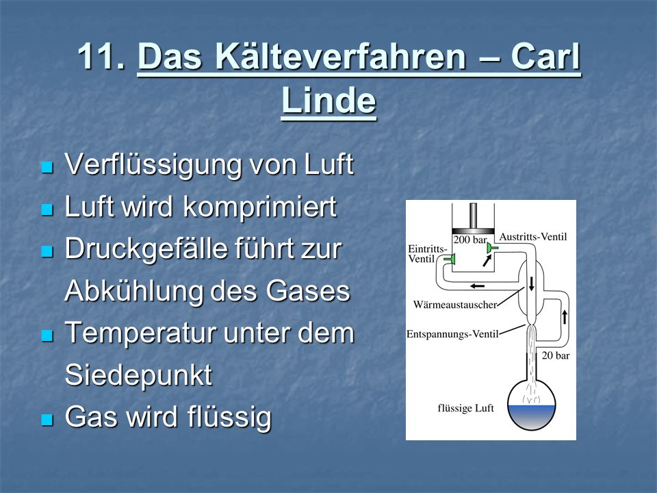 11. Das Kälteverfahren – Carl Linde