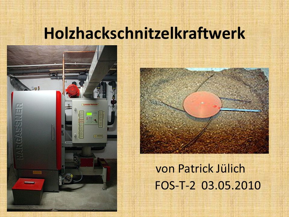 Holzhackschnitzelkraftwerk