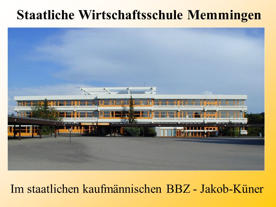 Staatliche Wirtschaftsschule Memmingen