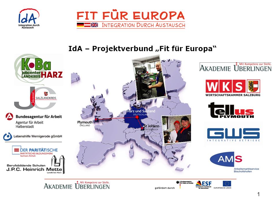 IdA – Projektverbund „Fit für Europa