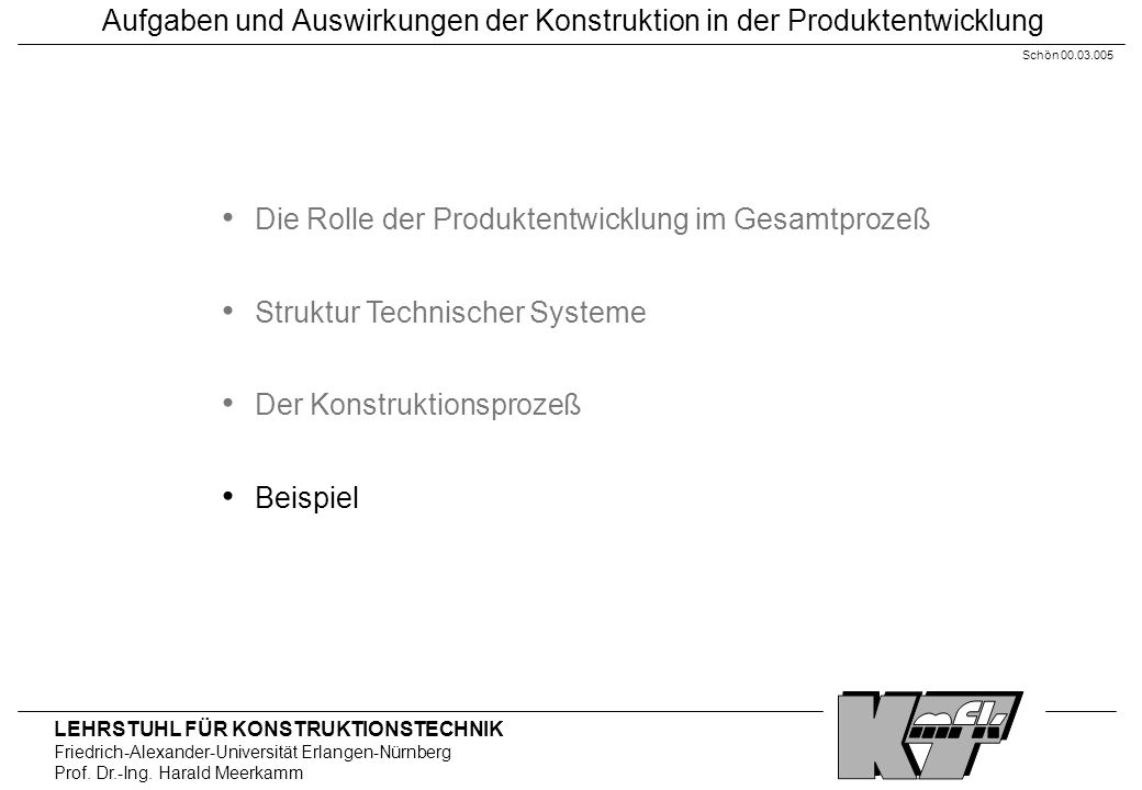 Aufgaben und Auswirkungen der Konstruktion in der Produktentwicklung