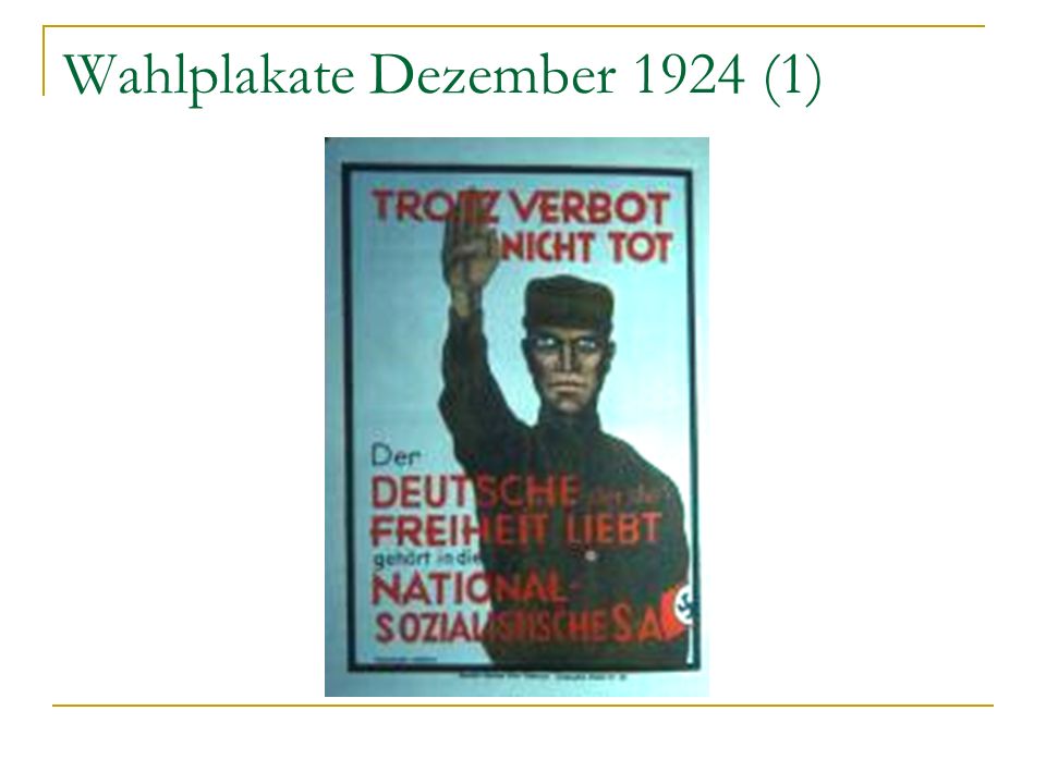 Wahlplakate Dezember 1924 (1)