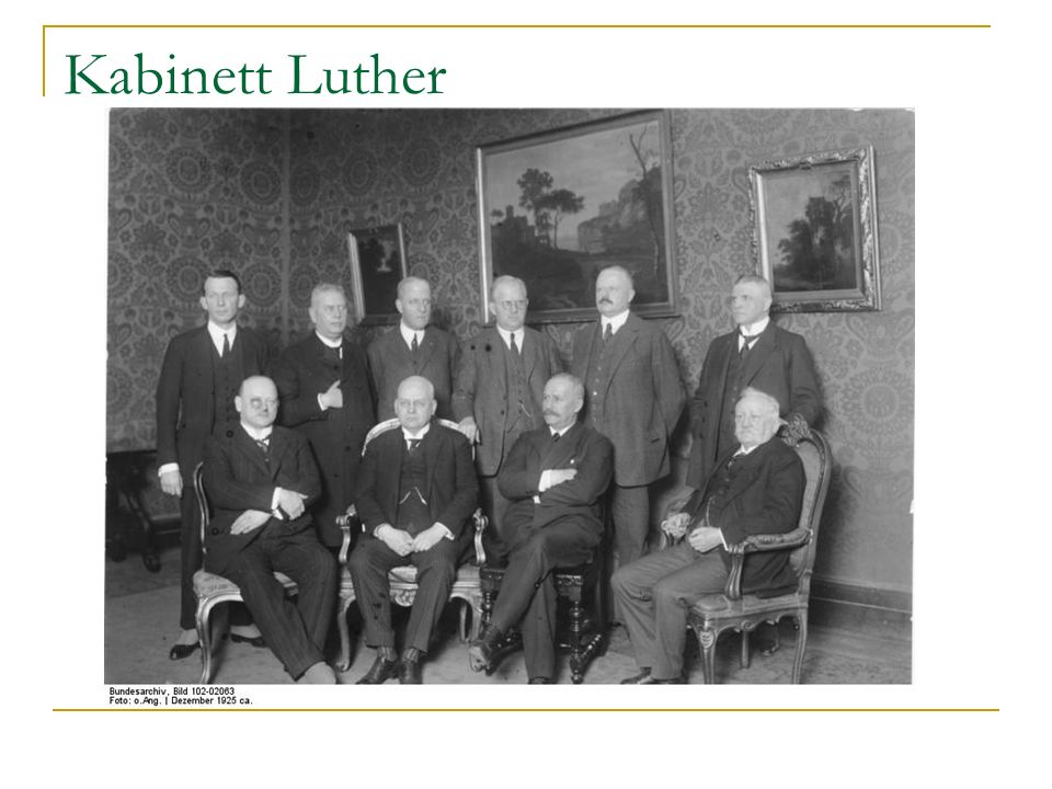 Kabinett Luther