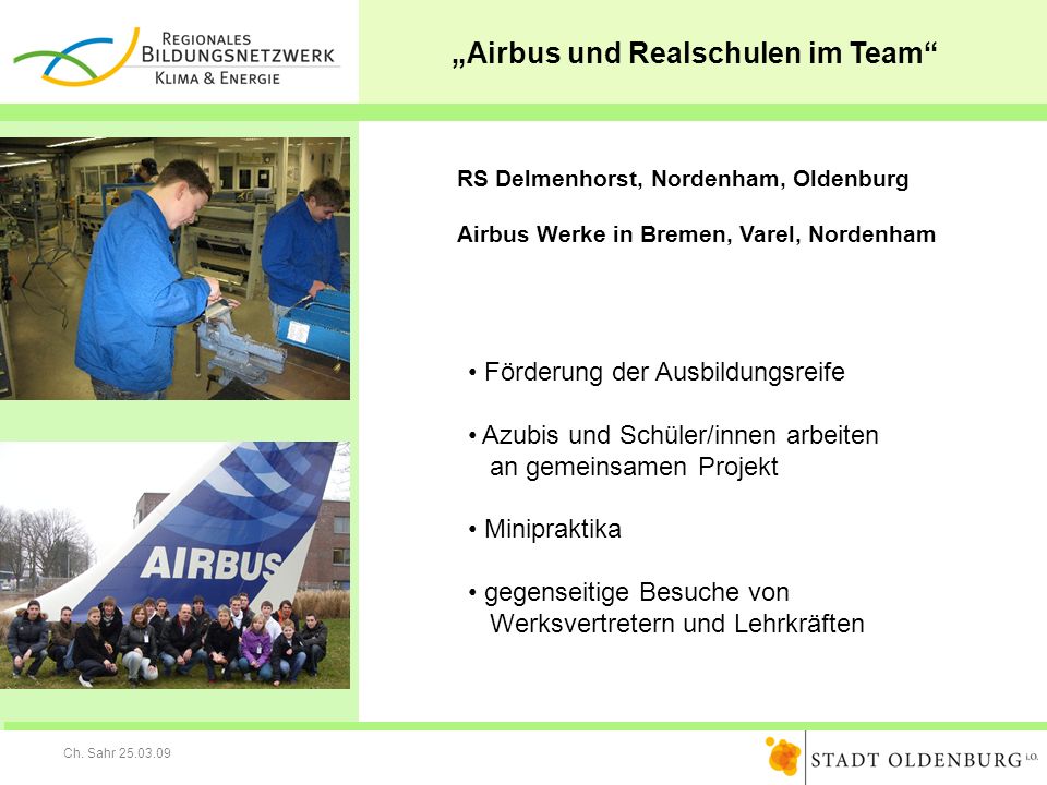 „Airbus und Realschulen im Team