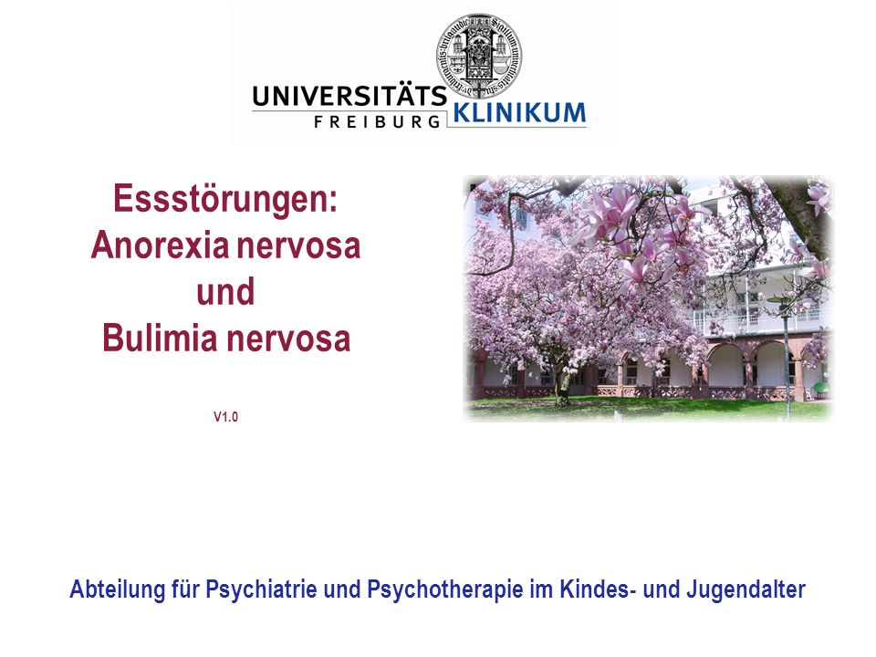 Essstörungen: Anorexia nervosa und Bulimia nervosa V1.0
