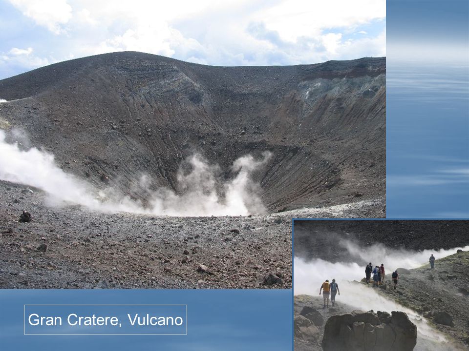 Gran Cratere, Vulcano