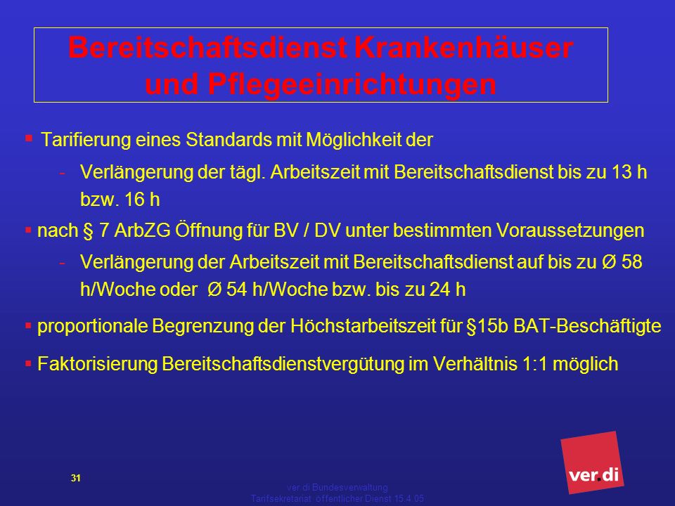 Informationen Zum Tarifabschluss 2005 Und Zum Neuen Tarifrecht öD - Ppt ...