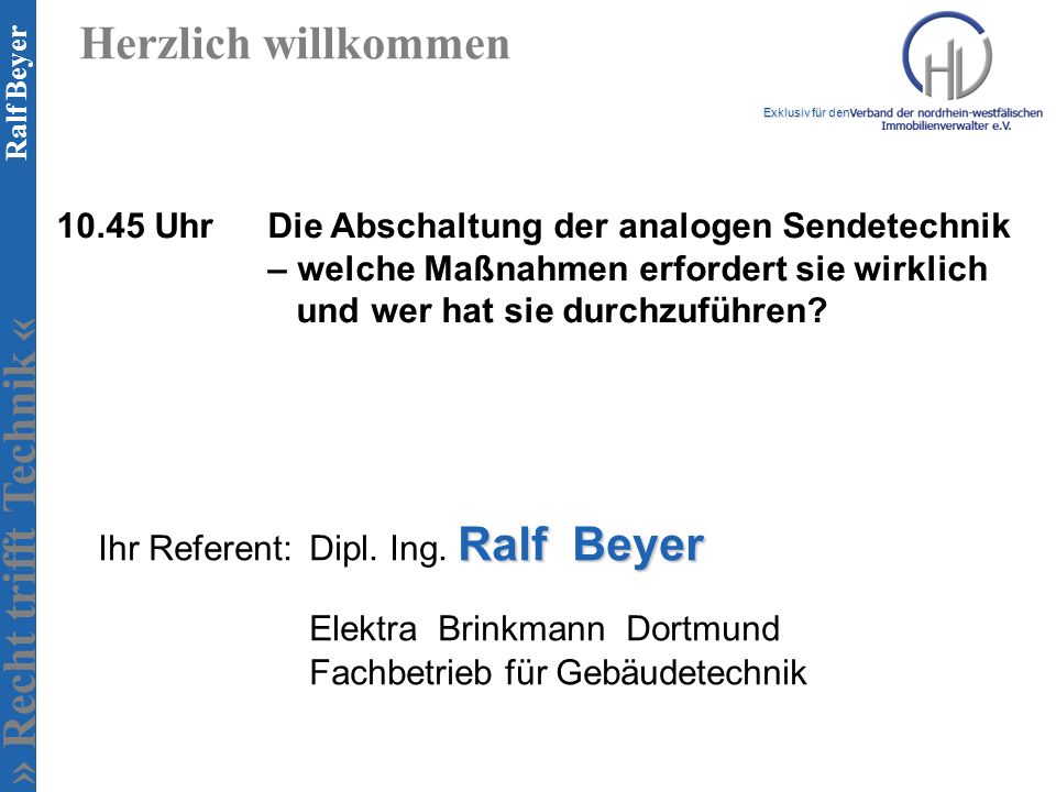 Herzlich willkommen