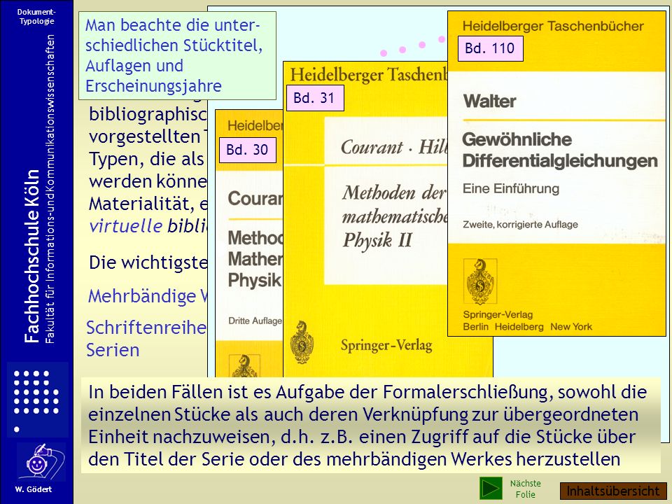 . . . noch mehr Dokumenttypen