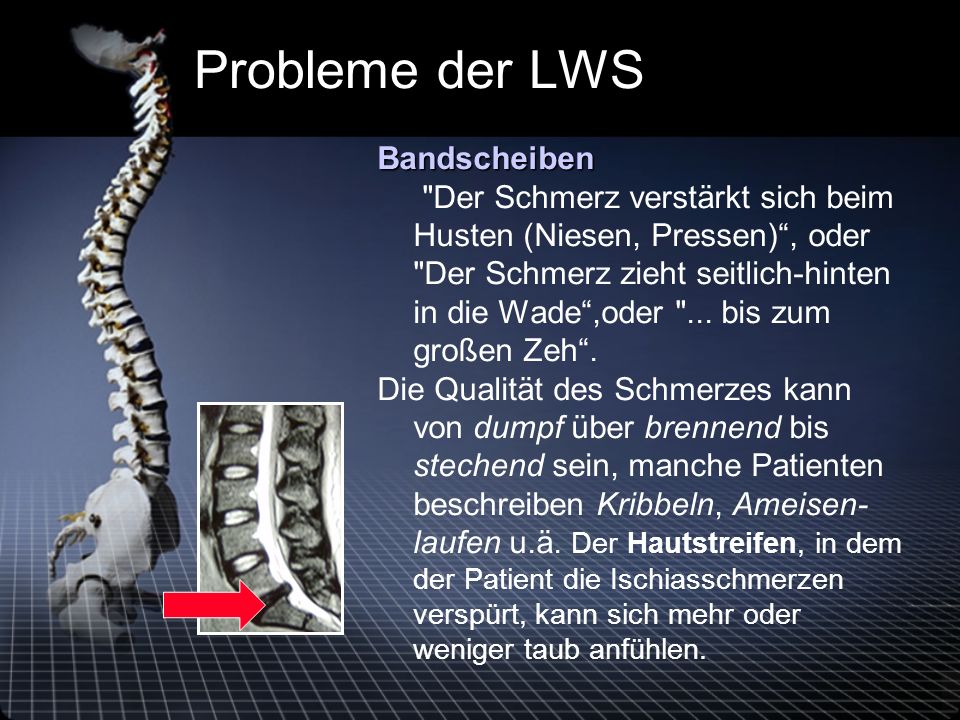 Probleme der LWS
