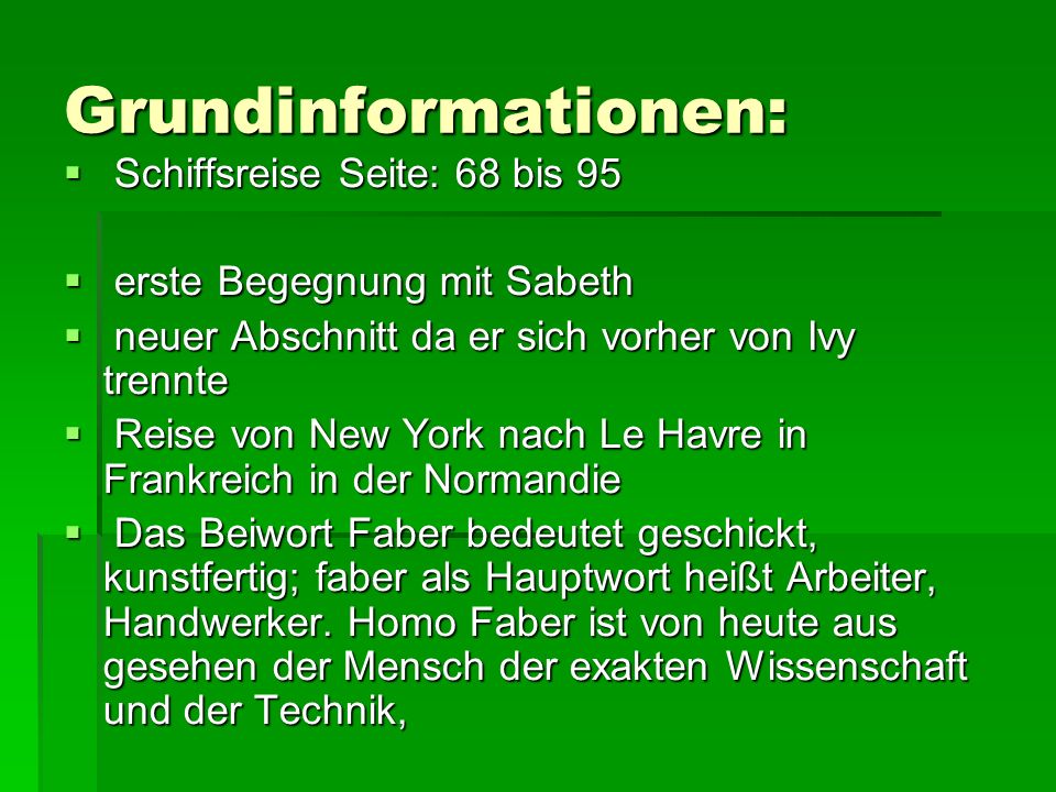 Grundinformationen: Schiffsreise Seite: 68 bis 95