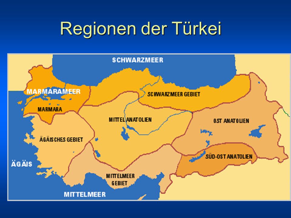 Regionen der Türkei