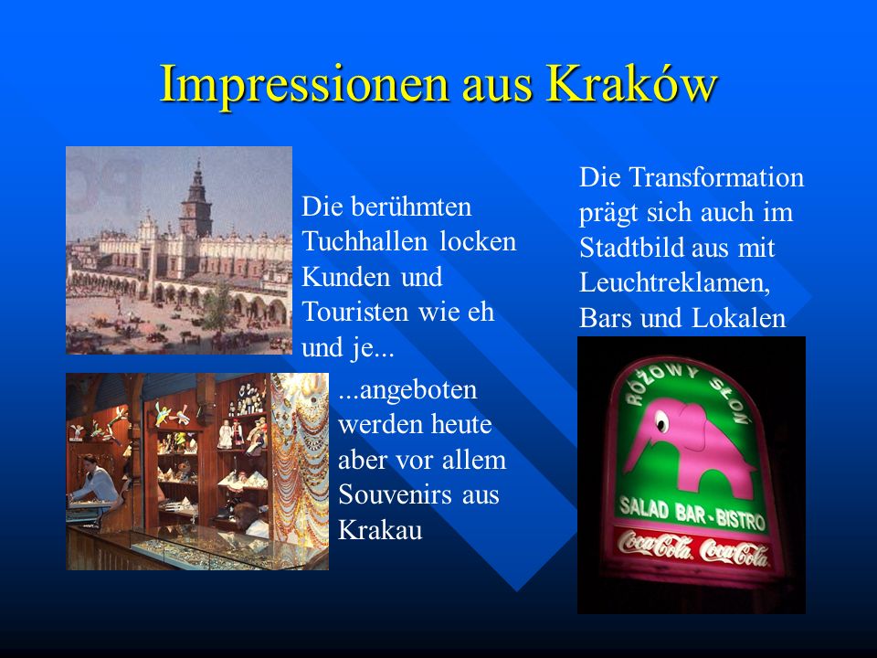 Impressionen aus Kraków