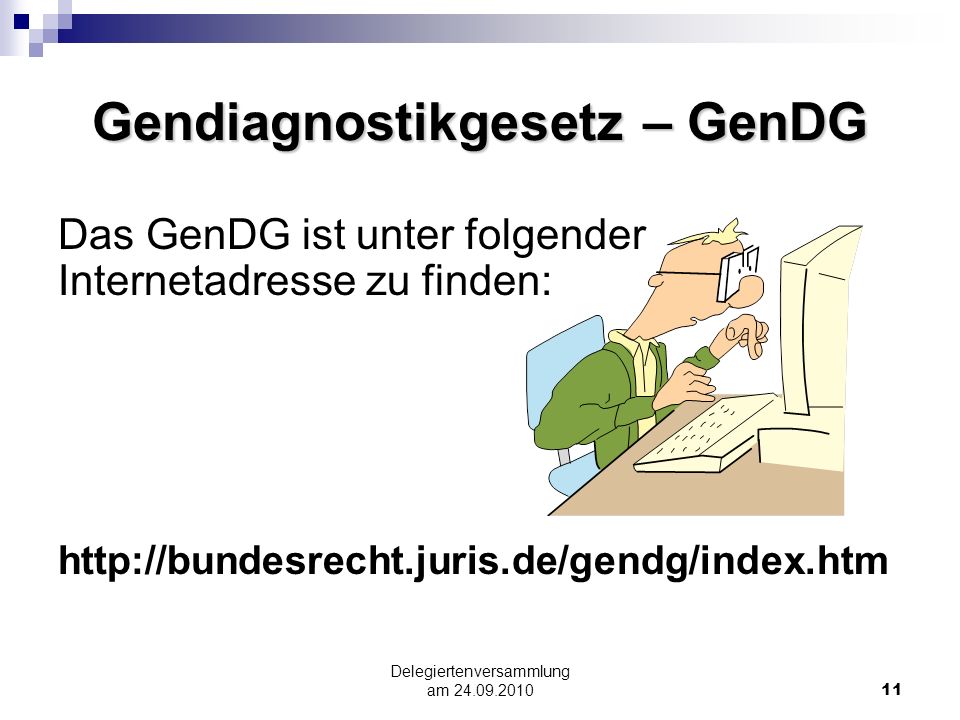 Gendiagnostikgesetz – GenDG
