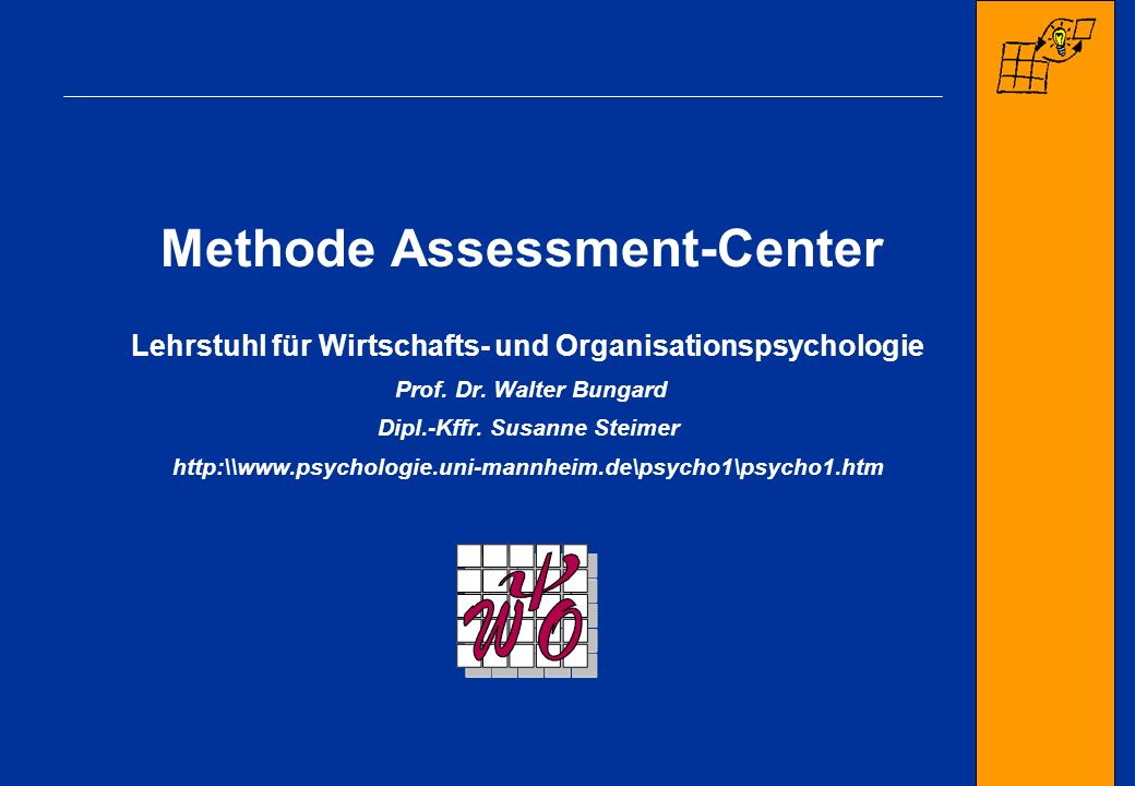 Methode Assessment-Center