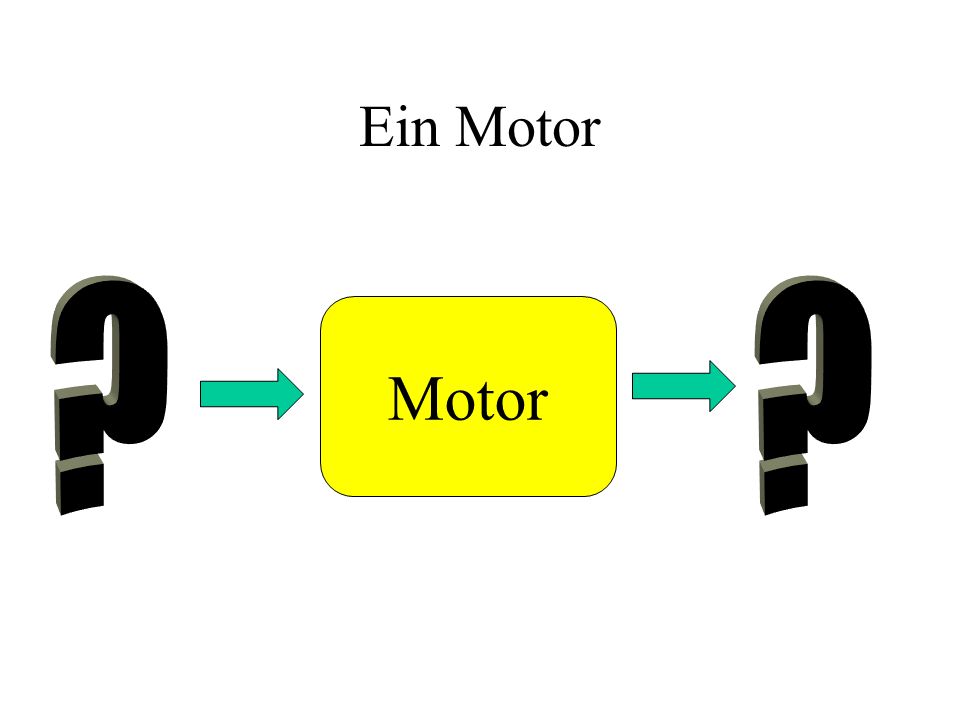 Ein Motor Motor
