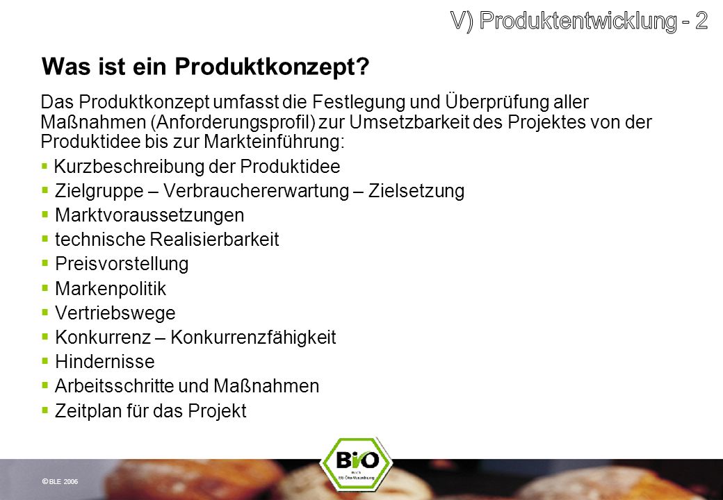 Was ist ein Produktkonzept