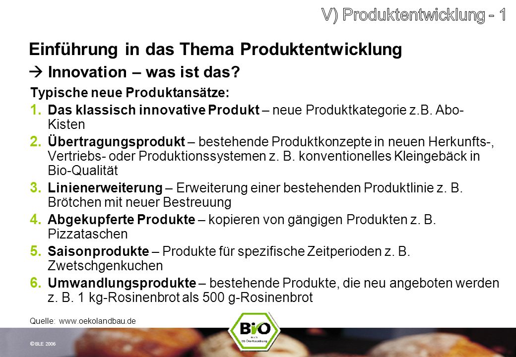 Einführung in das Thema Produktentwicklung