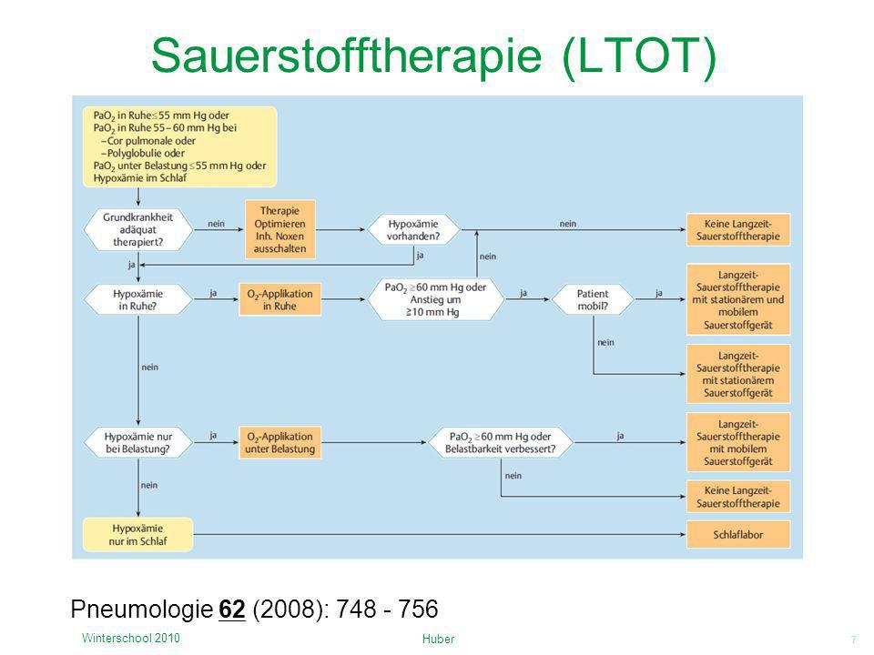 Sauerstofftherapie (LTOT)