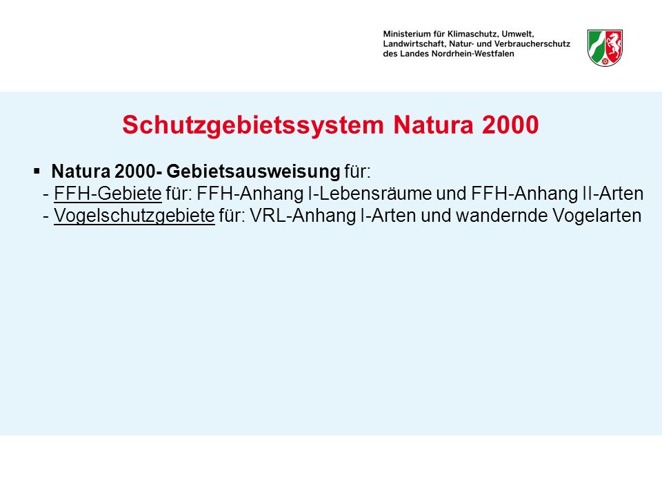 Schutzgebietssystem Natura 2000