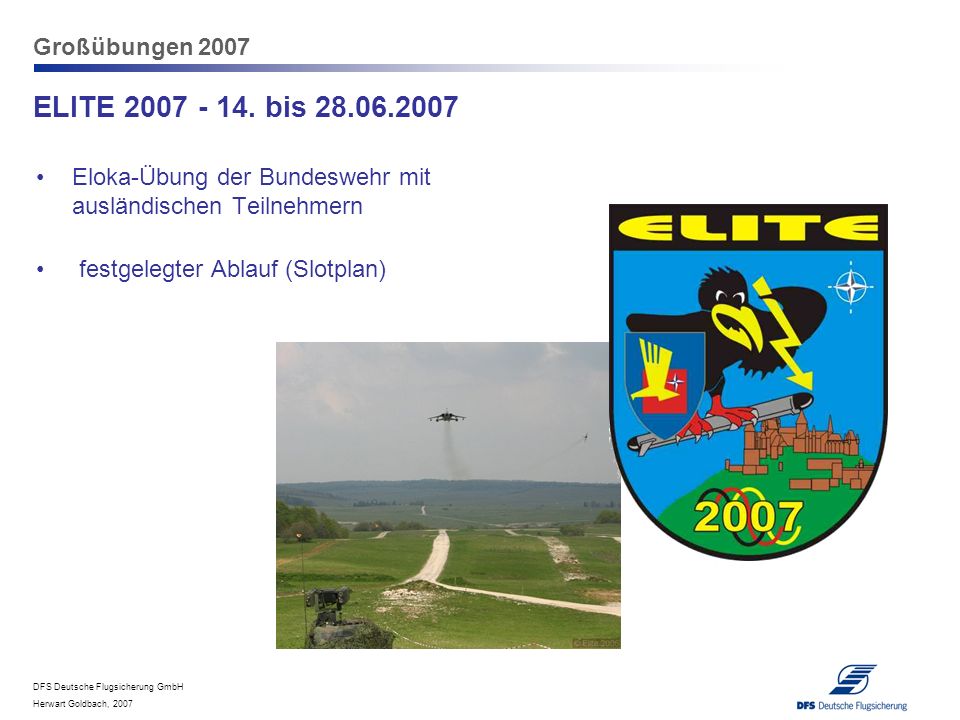 ELITE bis Großübungen 2007