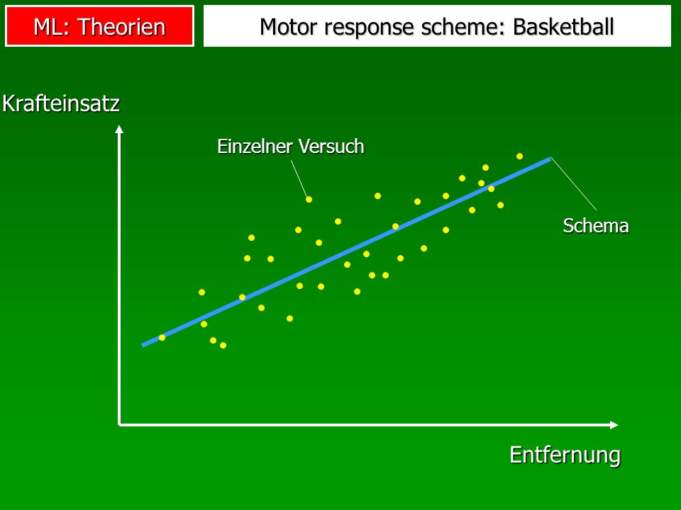Motor response scheme: Basketball