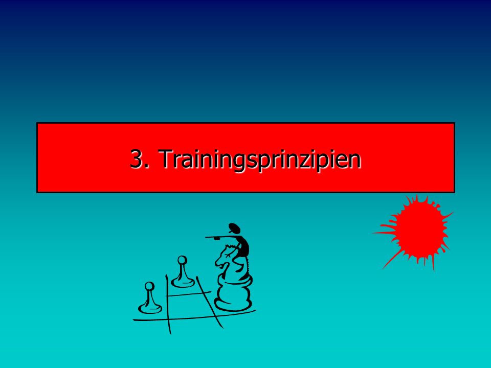 3. Trainingsprinzipien