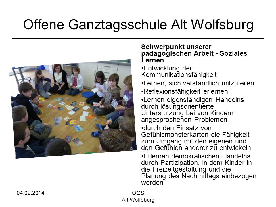 Offene Ganztagsschule Alt Wolfsburg