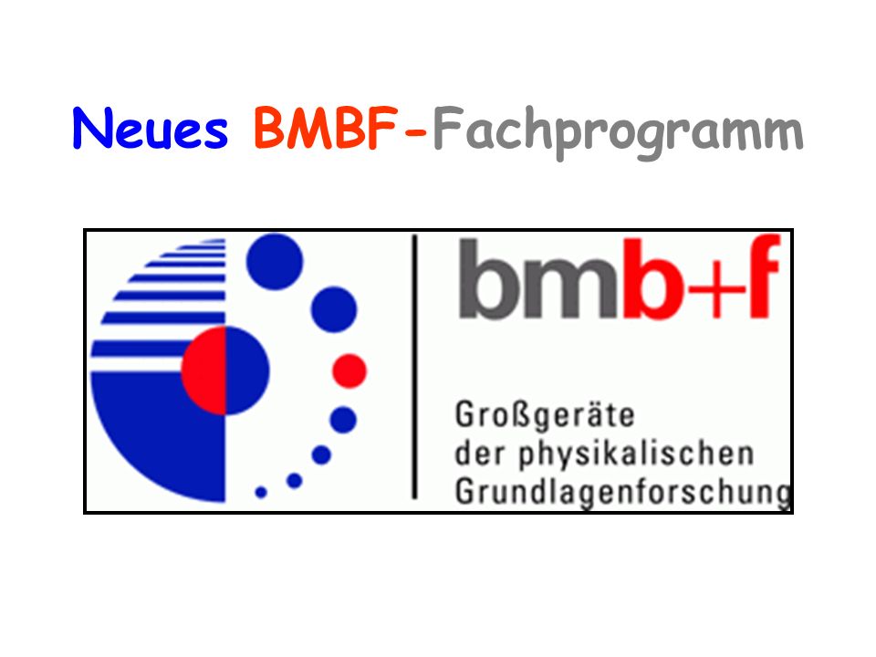 Neues BMBF-Fachprogramm