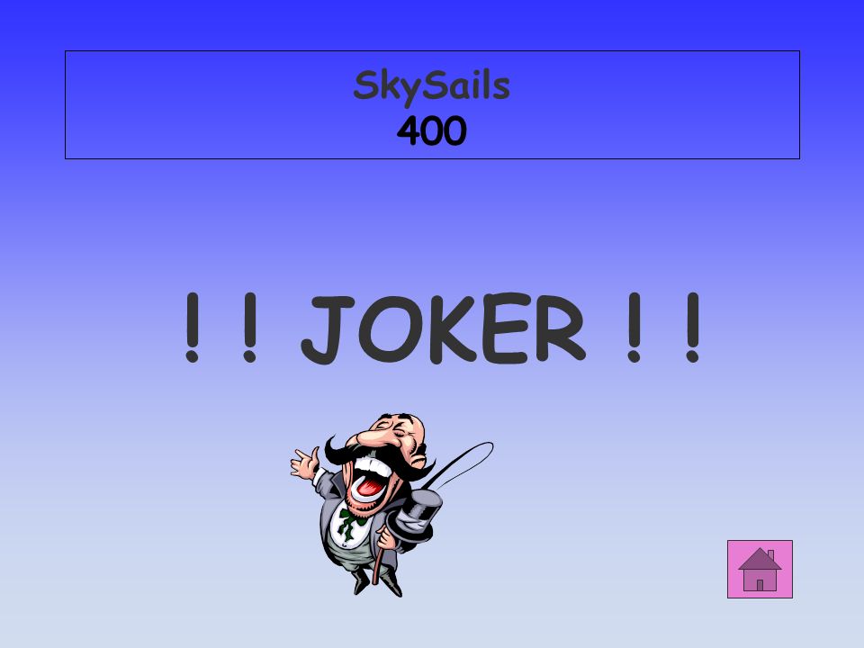 SkySails 400 ! ! JOKER ! !