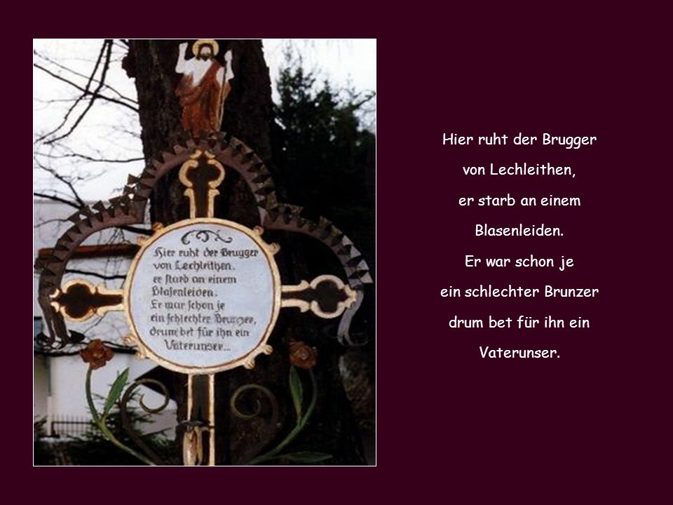 ein schlechter Brunzer