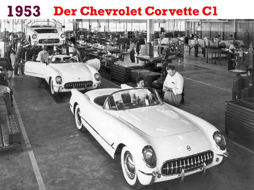 1953 Der Chevrolet Corvette C1