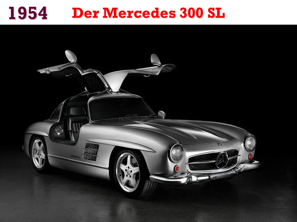 1954 Der Mercedes 300 SL