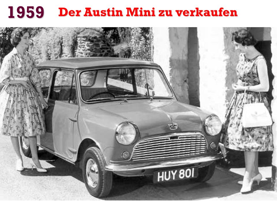 1959 Der Austin Mini zu verkaufen