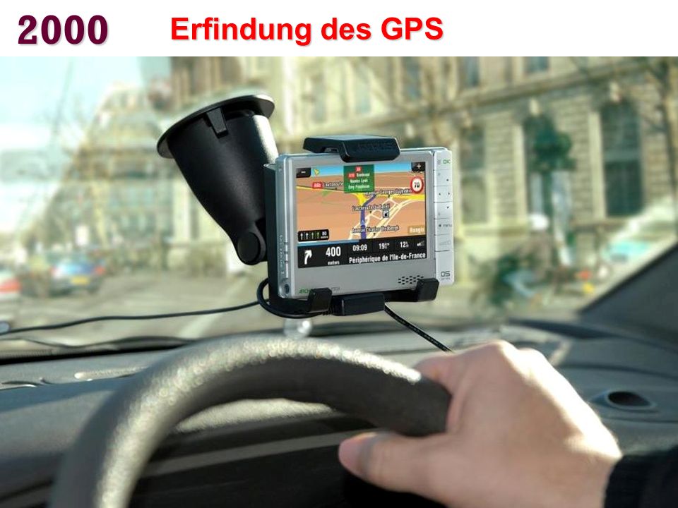 2000 Erfindung des GPS