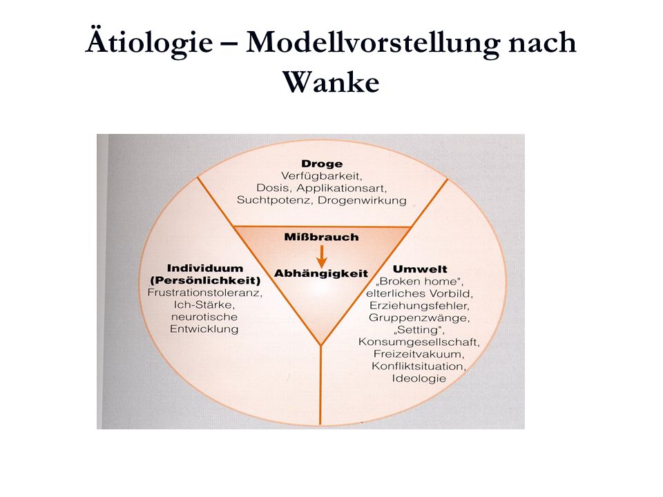 Ätiologie – Modellvorstellung nach Wanke