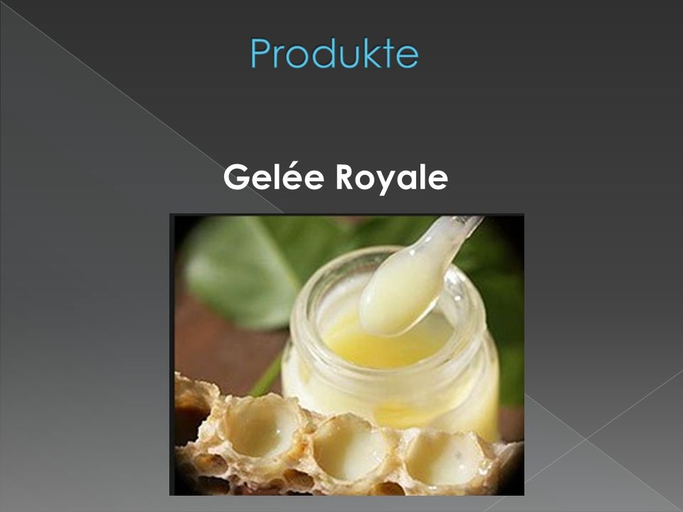 Produkte Gelée Royale