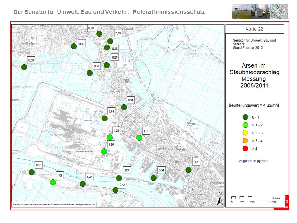 Der Senator für Umwelt, Bau und Verkehr , Referat Immissionsschutz