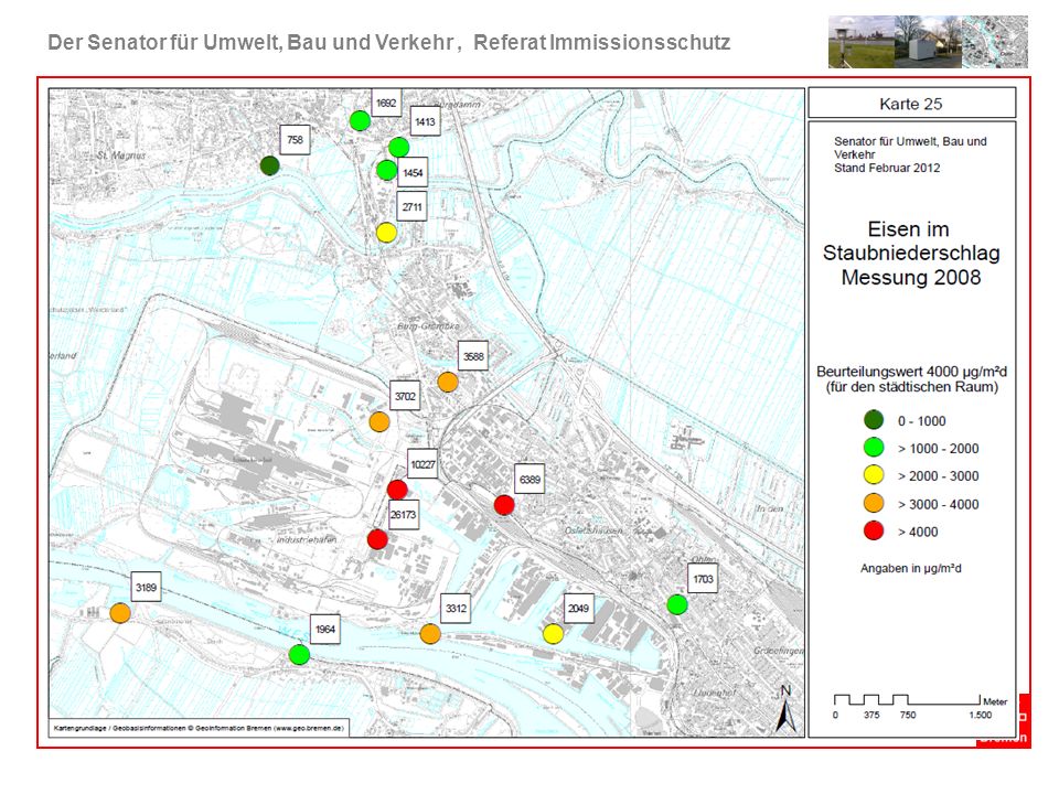 Der Senator für Umwelt, Bau und Verkehr , Referat Immissionsschutz