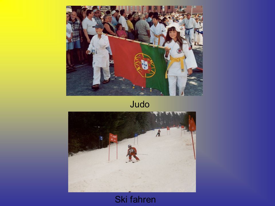 Judo Ski fahren