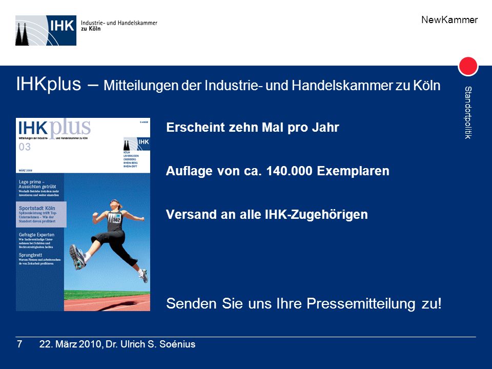 IHKplus – Mitteilungen der Industrie- und Handelskammer zu Köln