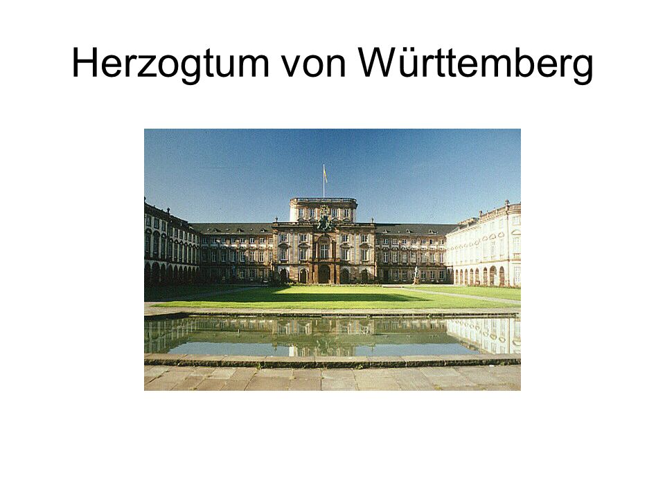Herzogtum von Württemberg